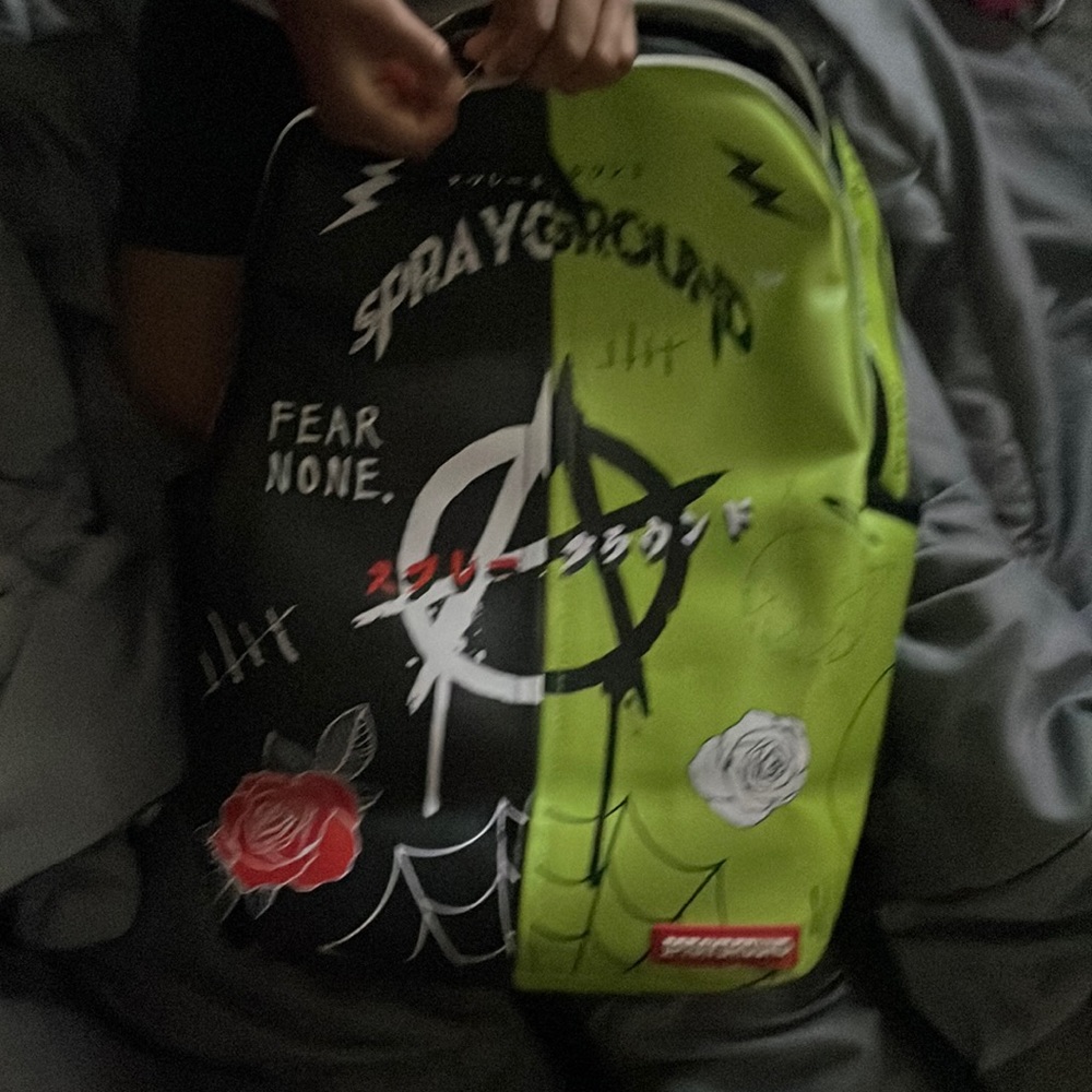 Spray, ground book bags fear none.